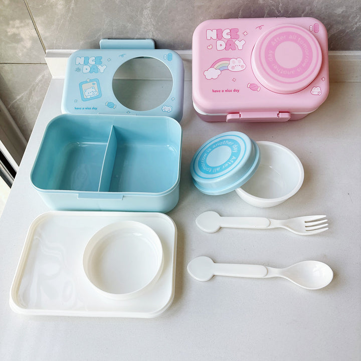 Cute Cartoon-Themed Lunch Box Container