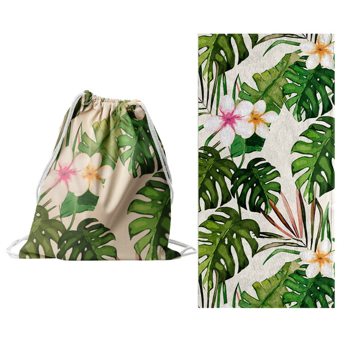 Sporty tote bag with floral design Stornfield