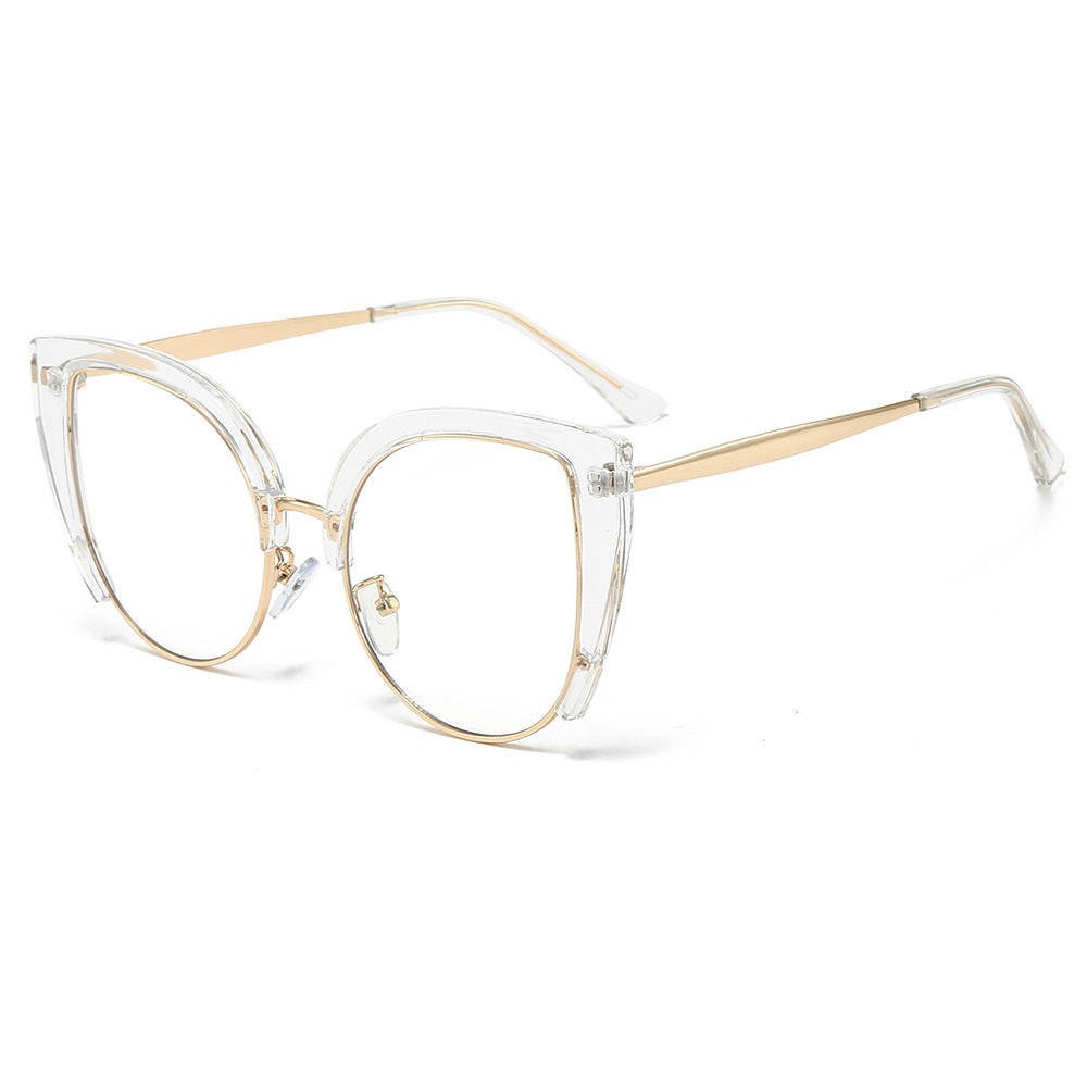 Women Fashion Cat-Eye Glasses made of Plastic with Metal Accents Stornfield