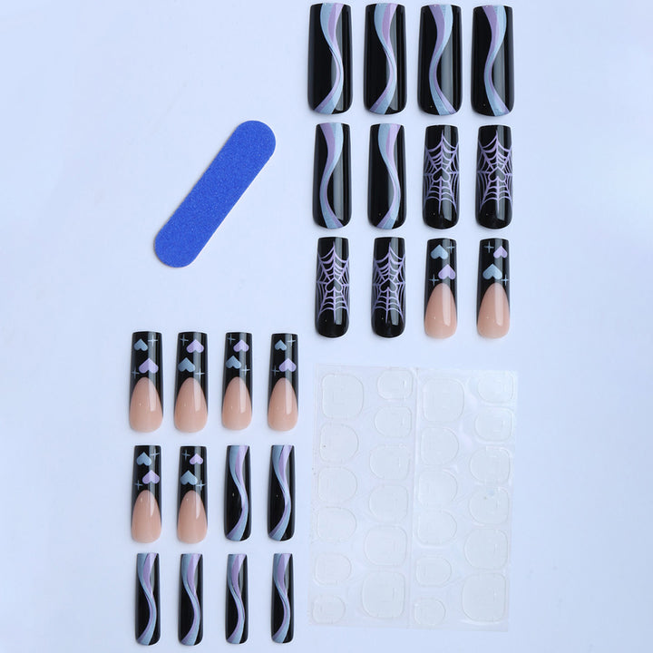 Artificial Nail Extensions with Trendy Design Stornfield