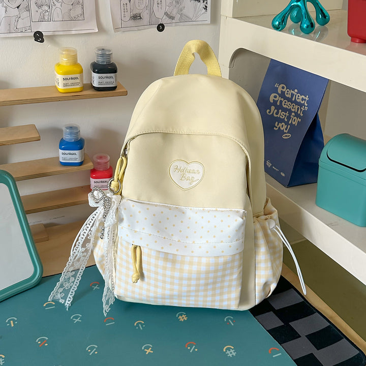 Stylish Casual Backpack with Decorative Accent Stornfield