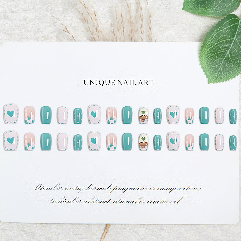 Nail set with intricate design Stornfield