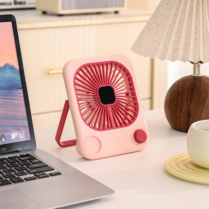 Ladies Portable Table Fan with Variable Speed Levels Stornfield