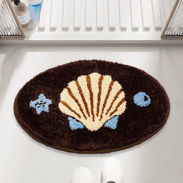 Plush Cat-Themed Area Rug
