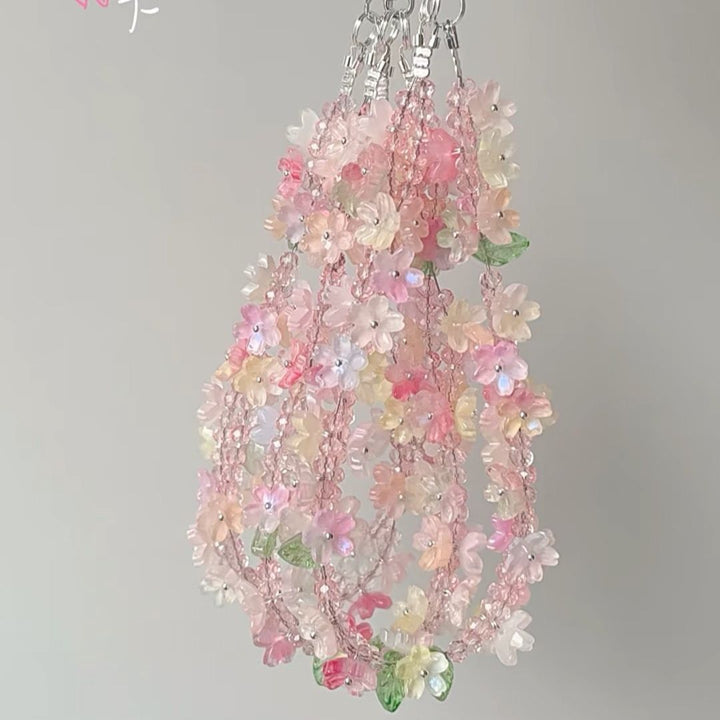 Floral Beaded Charm Eyewear Lanyard Stornfield