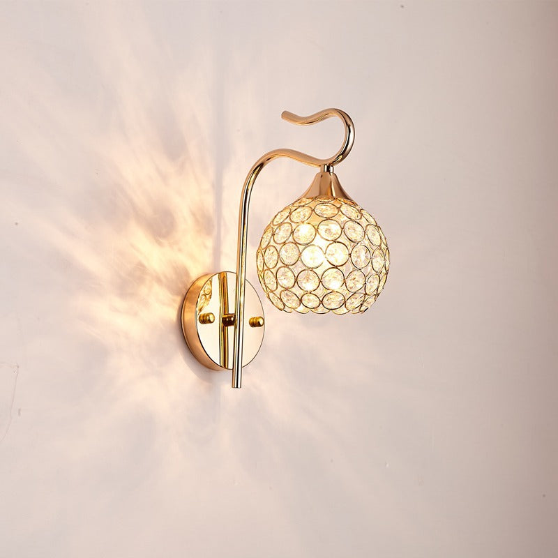 Elegant Crystal Wall Sconce