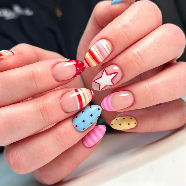 Playful Decorative Nail Art Set Stornfield