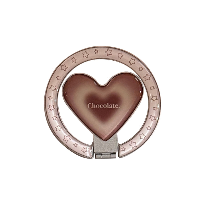 Heart-shaped hand mirror with star design Stornfield