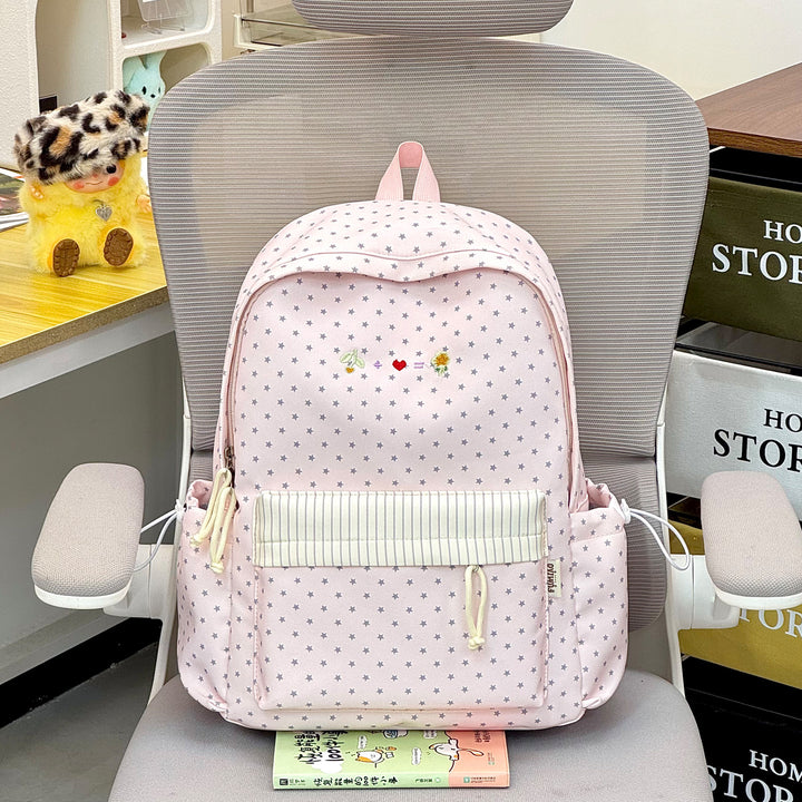 Casual Star-Printed Backpack Stornfield