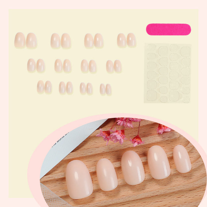Premium Natural Press-On Nail Tips Stornfield