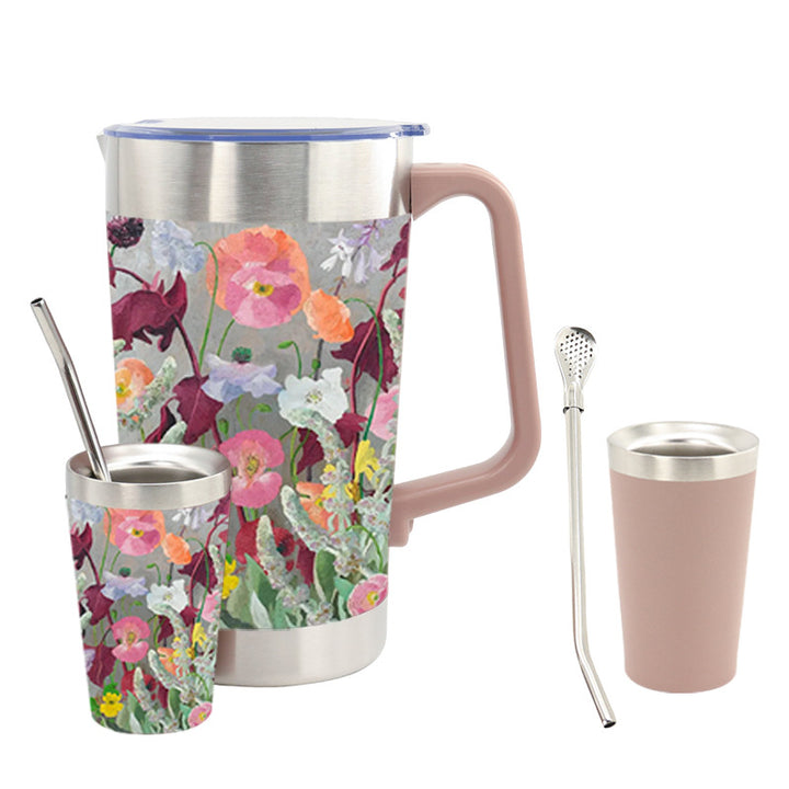 Ladies thermos jug with ergonomic handle and double thermal insulation Stornfield