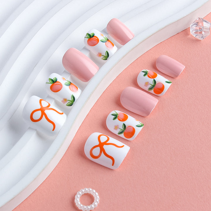 Artistic Themed Press-On Nail Set Stornfield