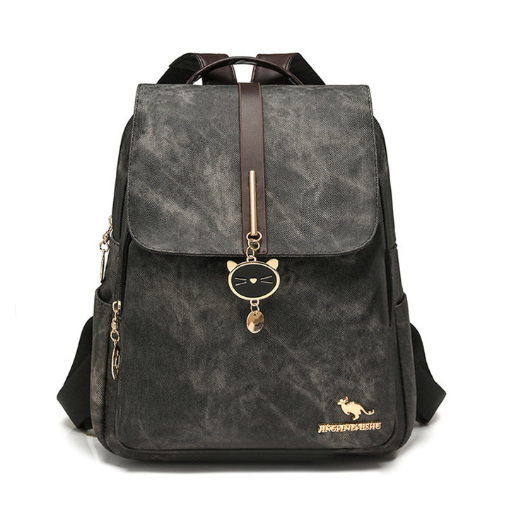 Vintage-Inspired Canvas Backpack Stornfield