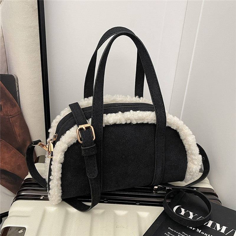 WoCozy Plush Texture Handbag Stornfield