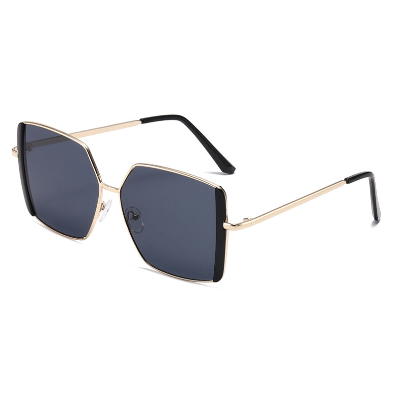 Women's Geometric Sunglasses with Luxurious Metal Frame Stornfield