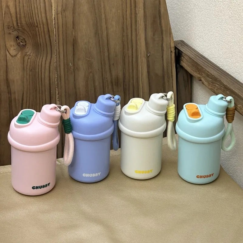 Women's Sporty Water Bottle with Practical Carrying Strap Stornfield