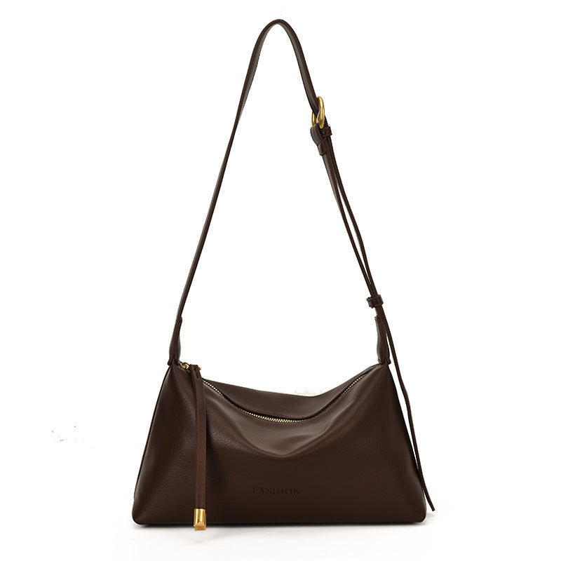 Sleek Leather Shoulder Bag Stornfield