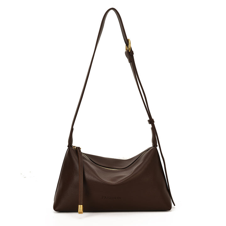 Sleek Leather Shoulder Bag Stornfield