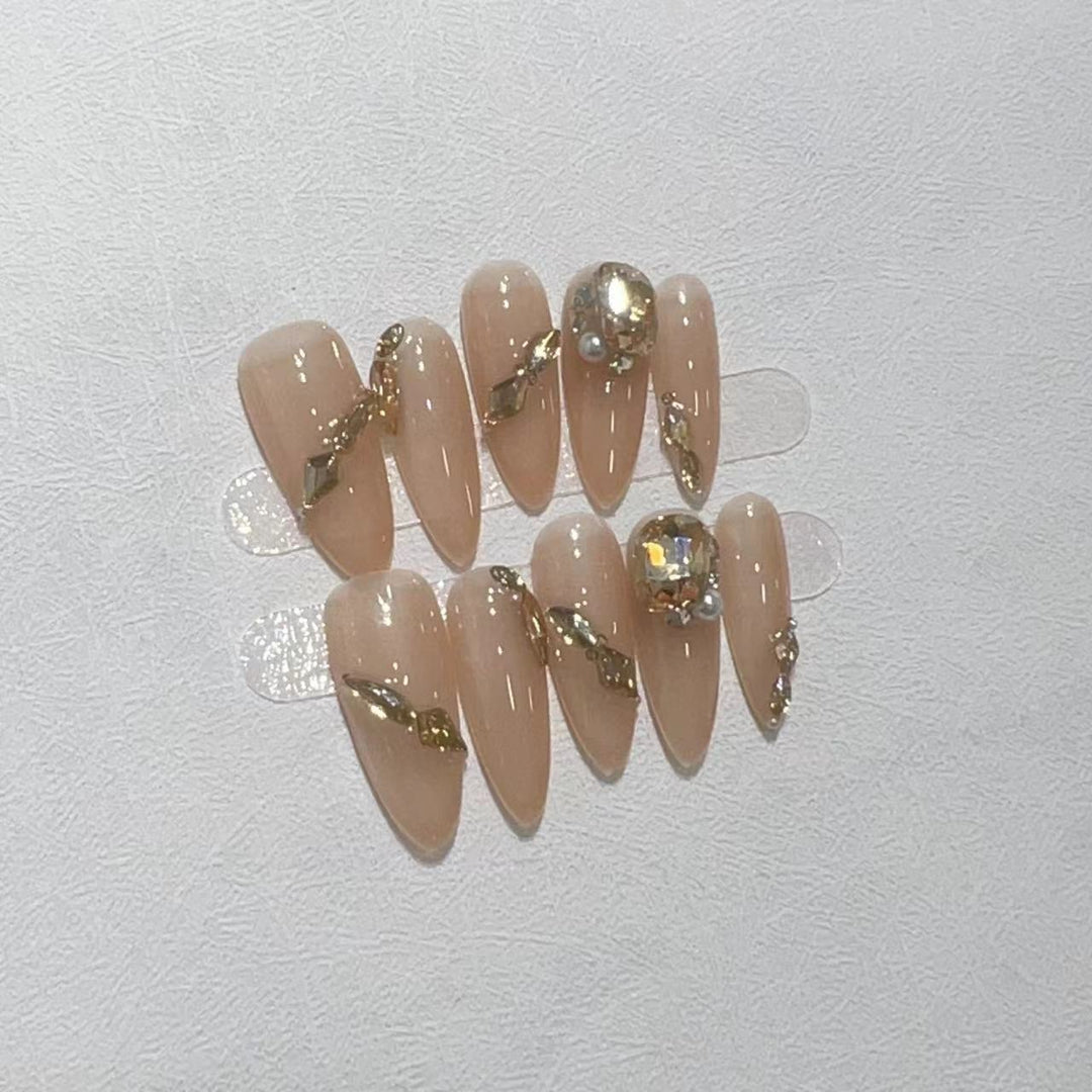 Stylish Stiletto Press-On Nail Set Stornfield