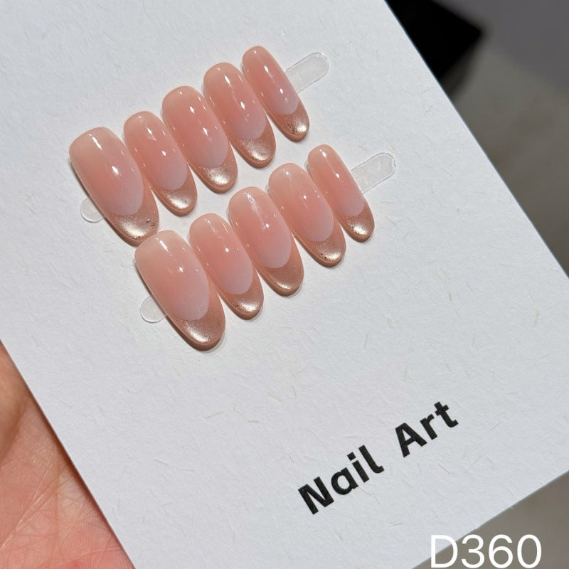 Handmade Decorative Press-On Nail Set