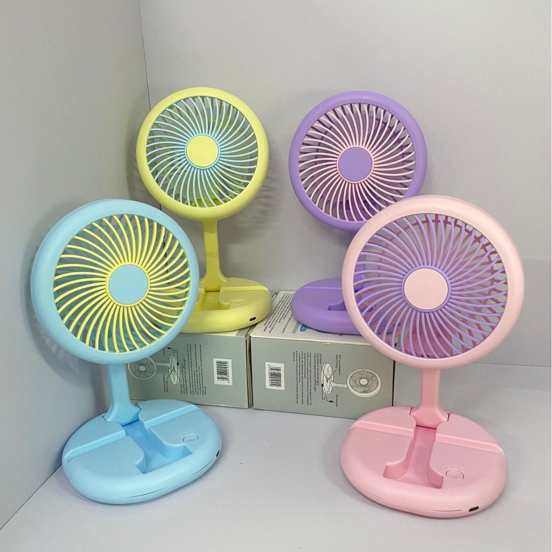 Unisex Creative LED Table Fan with Rotatable Head Stornfield