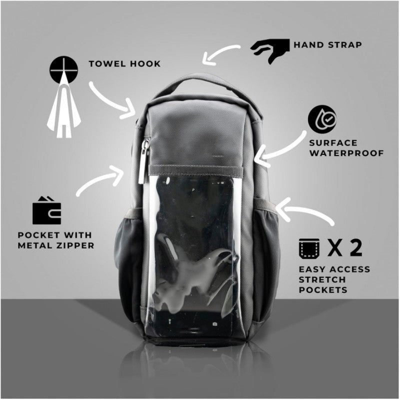 Multifunctional backpack with viewing window Stornfield