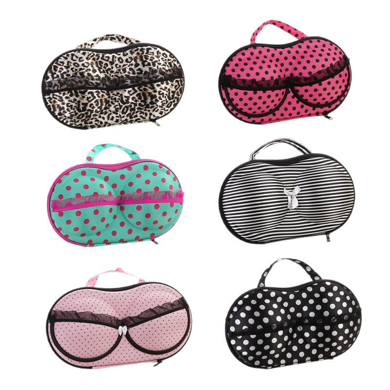 Stylish Dot Patterned Makeup Organizer Stornfield