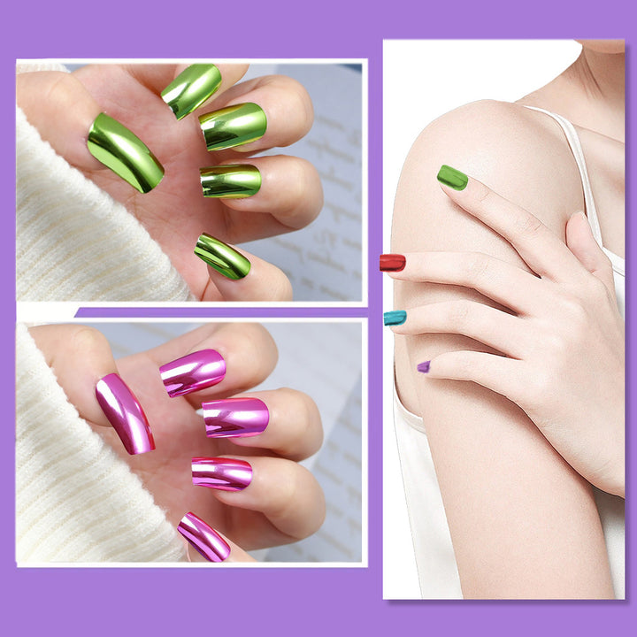 Luxury Metallic Nail Wraps Stornfield