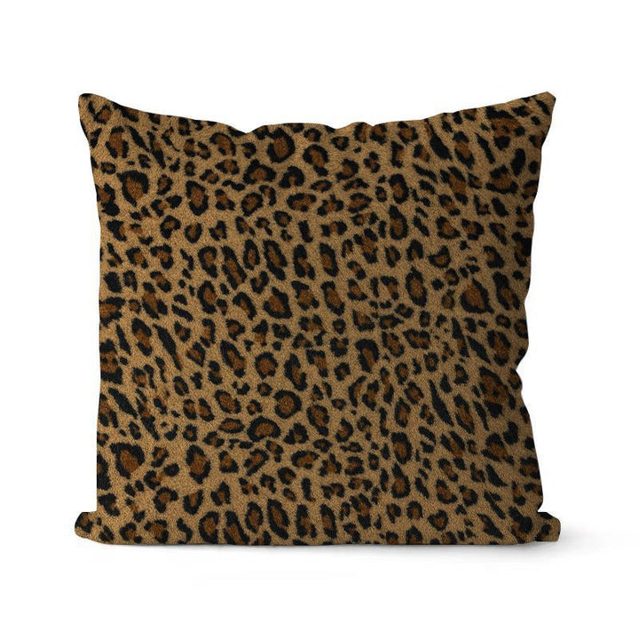 Cozy Cow Print Decorative Throw Pillow