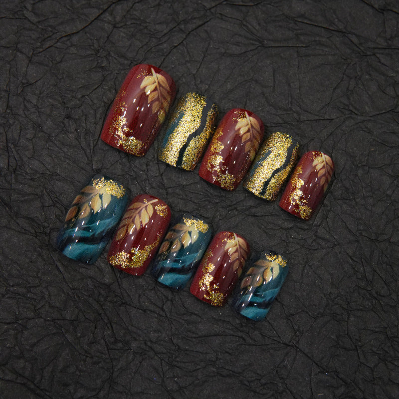 Premium Decorative Press-On Nail Set
