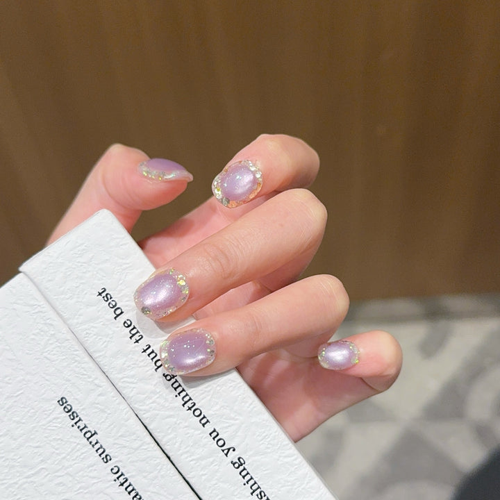 High-quality artificial nail tips with shimmering effect Stornfield
