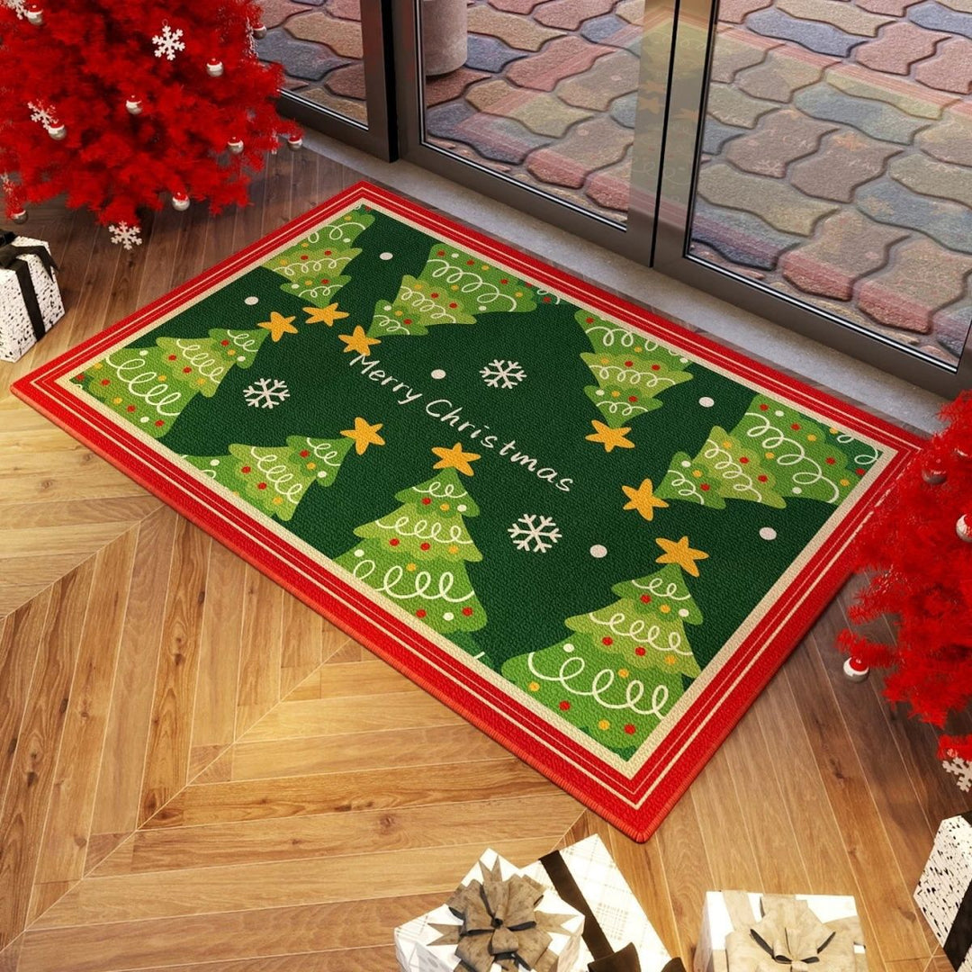 Festive Christmas-Themed Indoor Doormat Stornfield