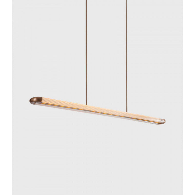 Minimalist Linear Hanging Light Fixture
