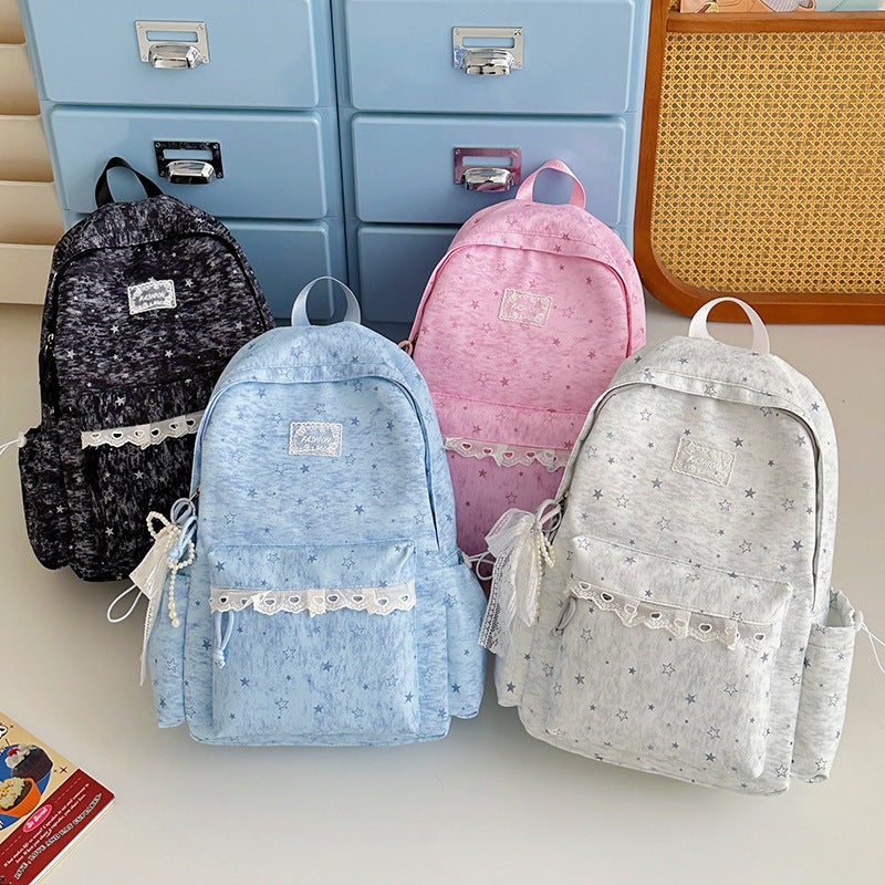 Fun Star-Embellished Backpack Stornfield