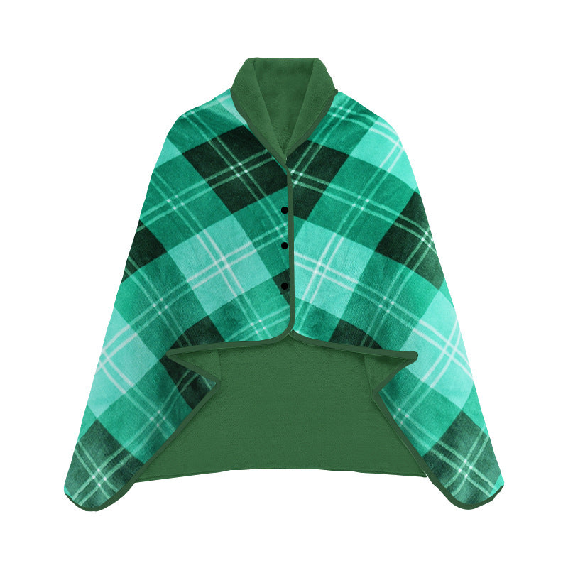 Women Comfortable Throw Blanket with Checkered Pattern Stornfield