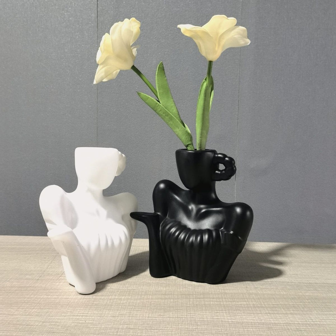 Decorative Lady Figure Watering Can Stornfeild
