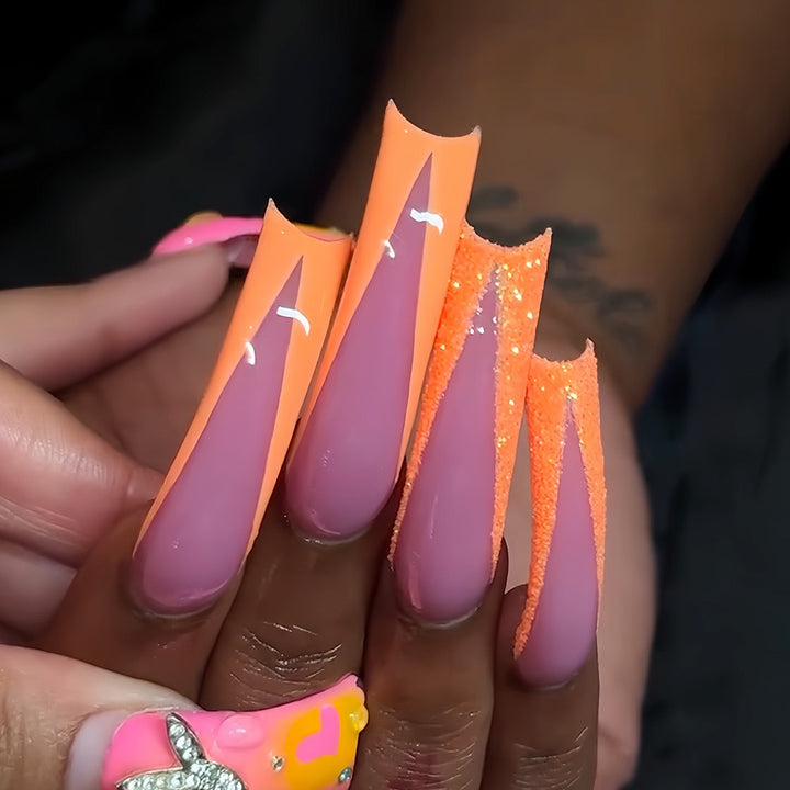 Long Length Press-On Nail Extensions Stornfield