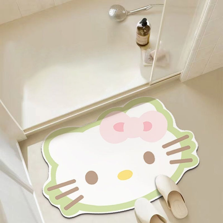 Cute Cartoon-Themed Bath Mat