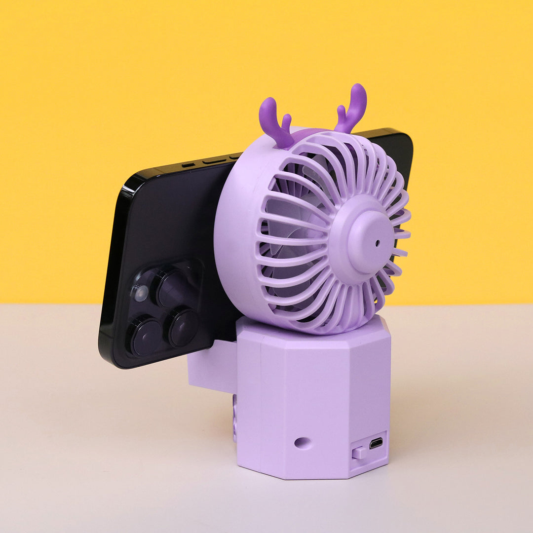 Unisex Portable Mini Fan with Animal Ears and USB Connection Stornfield