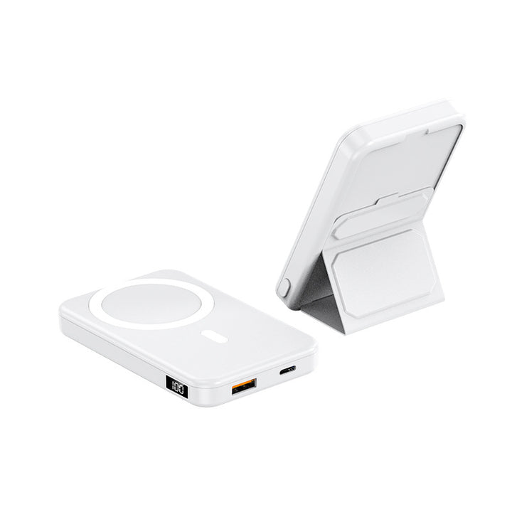 Portable power bank with integrated stand and LCD display Stornfield