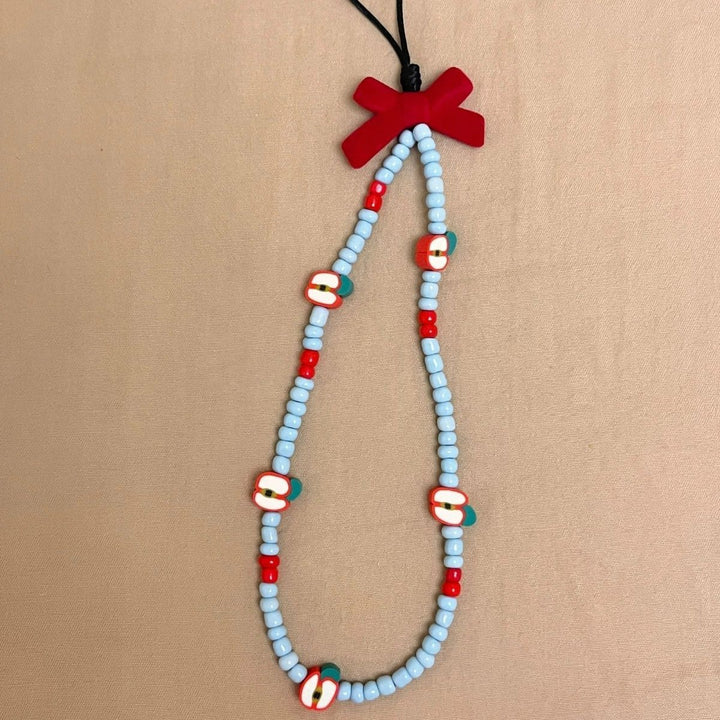 Whimsical Beaded Charm Necklace Stornfield 1790135324