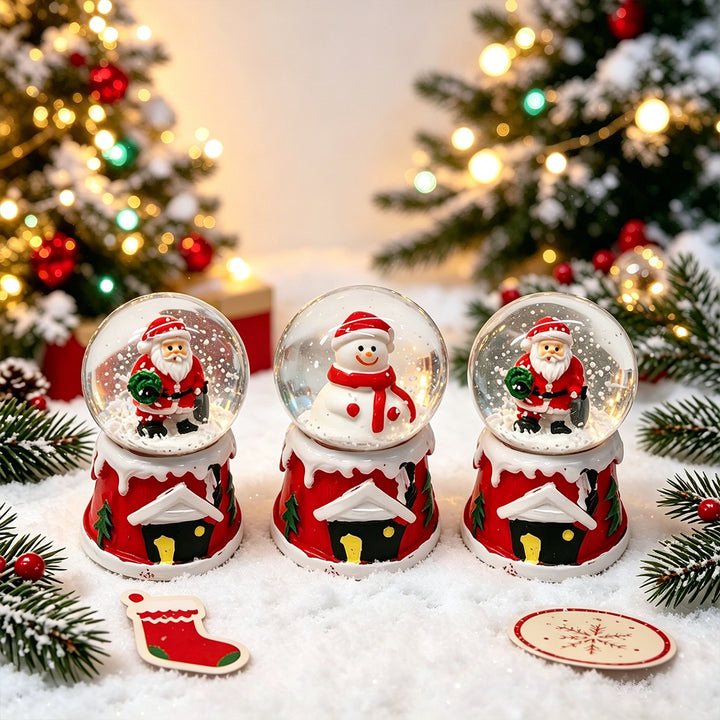 Magical Christmas Snow Globe Figures Stornfield