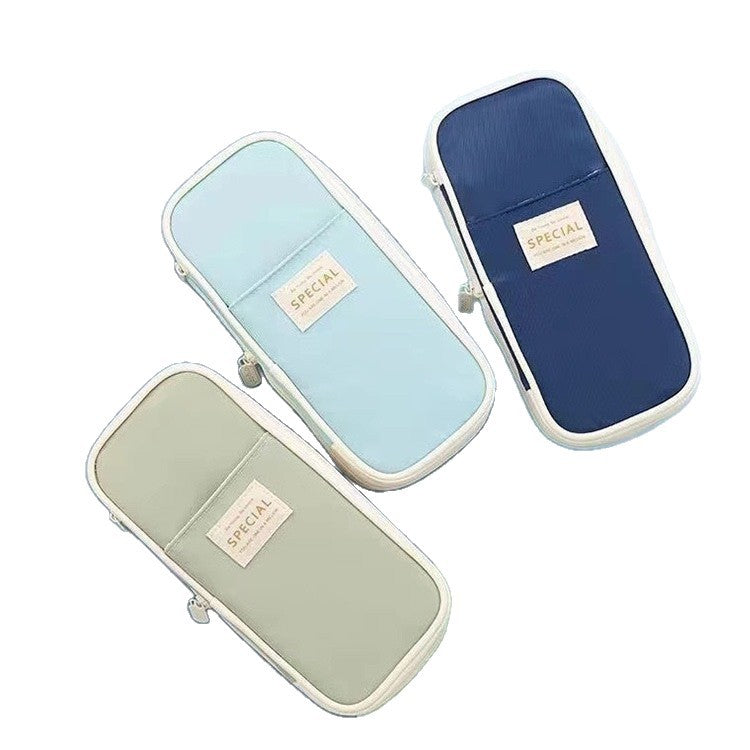 Multi-Compartment Travel Stationery Case