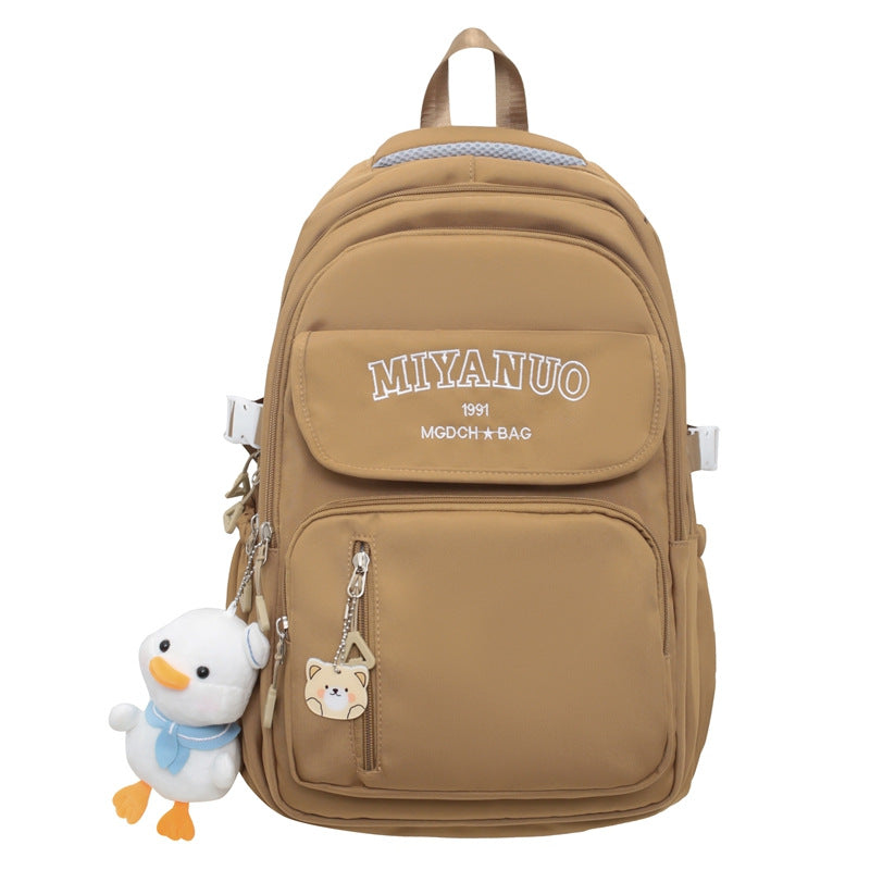 Multi-Pocket Casual School Backpack Stornfield