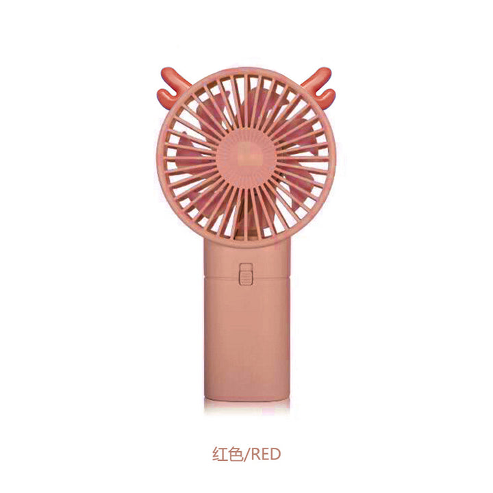 Ladies portable hand fan in animal design Stornfield