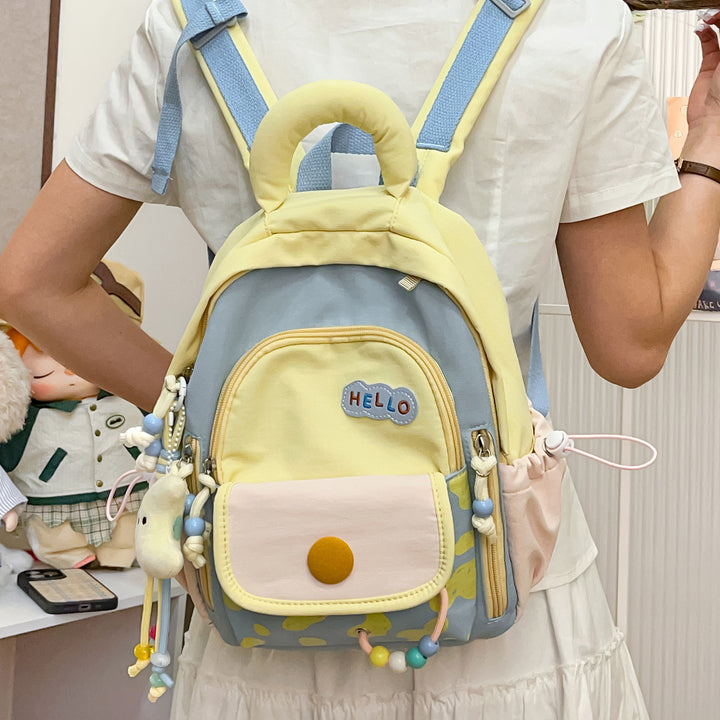 Whimsical Graphic Print Backpack Stornfield