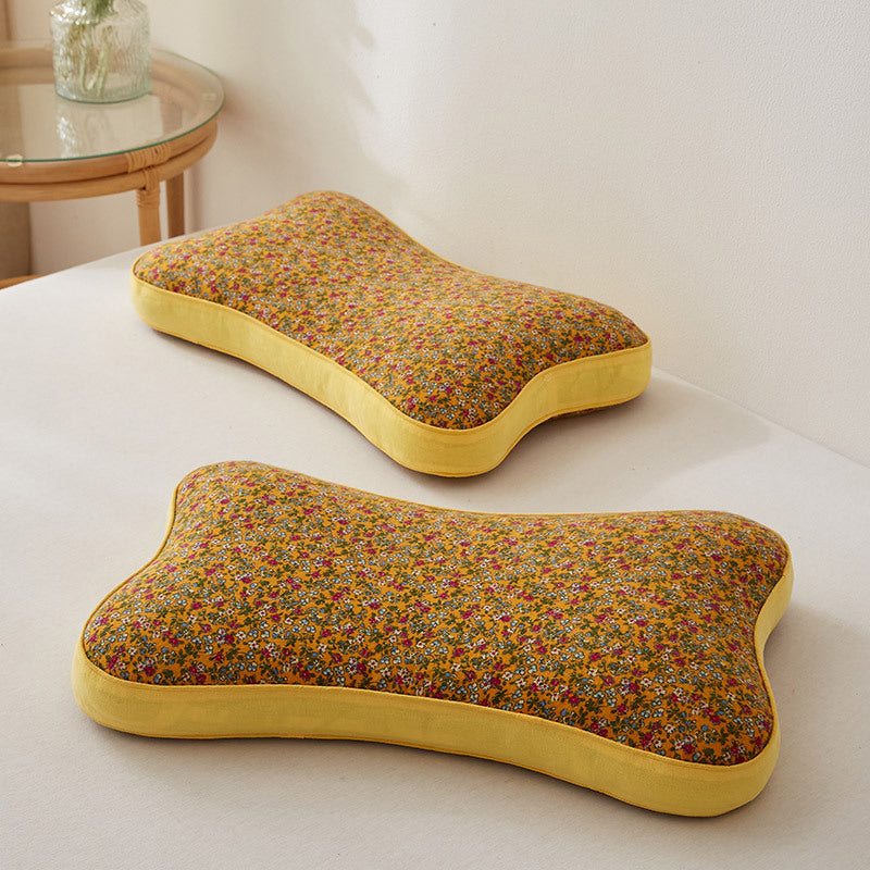 Ergonomic relaxation cushion with unique flower pattern design Stornfield