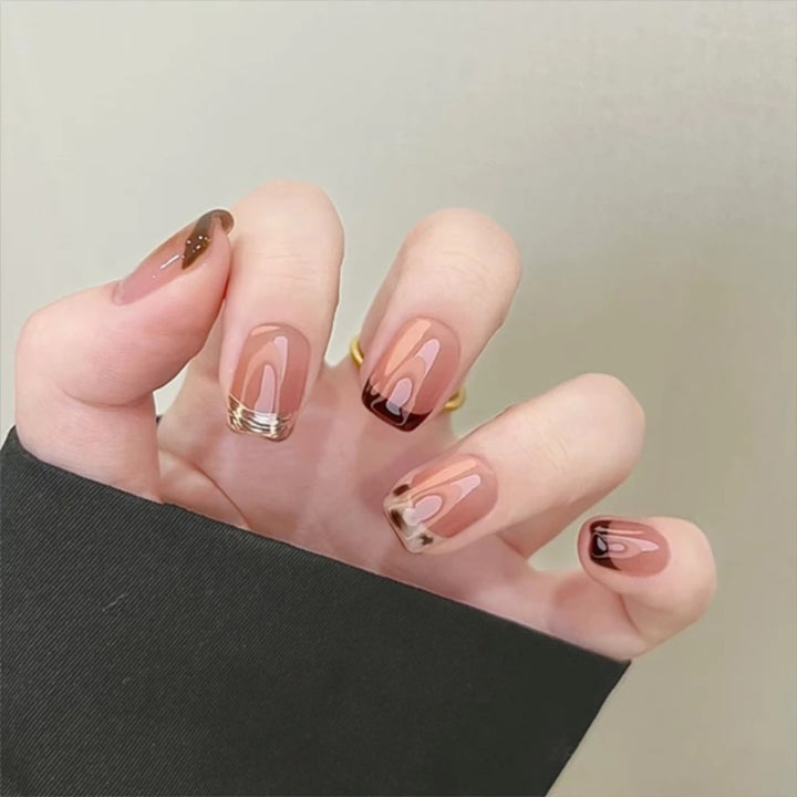 Premium Artistic Nail Extensions with Elegant Tips