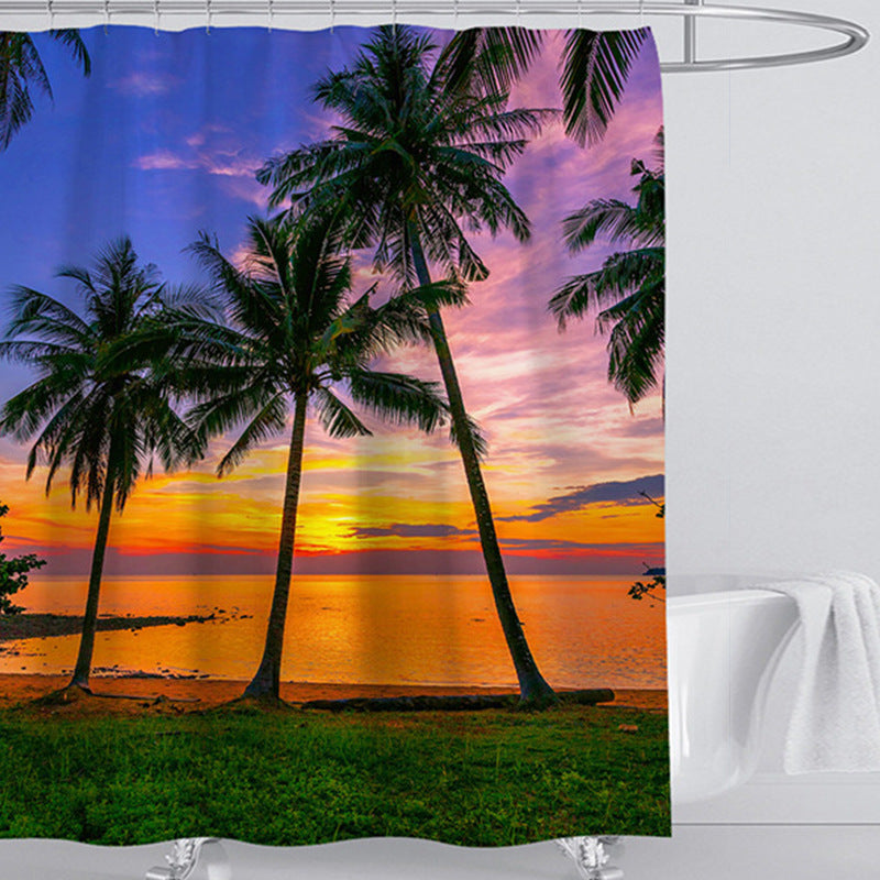 Beach-Themed Shower Curtain Stornfield