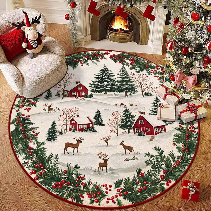 Whimsical Round Area Rug